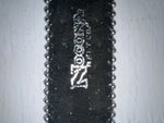 New Black Genuine Leather Nocona Silver Bling Beaded L Belt #N3424601 JJ-70