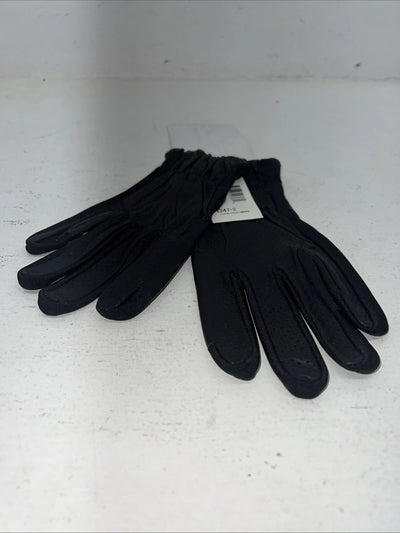 New Millers Black Leather Good Hands Riding Gloves #1247 Q-503