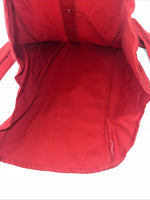 New Men’s Red Western Express Pearl Snap Long Sleeve Shirt. Medium I-37
