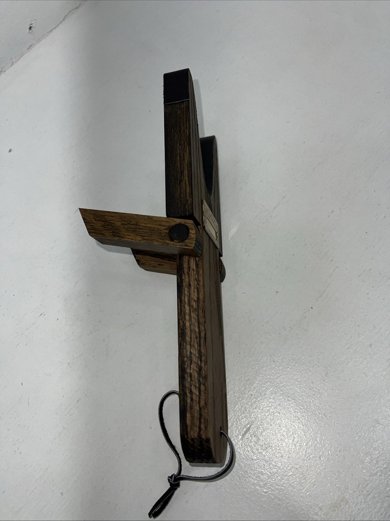 New J.Chisholm Boot Jack Natural Wood C-35