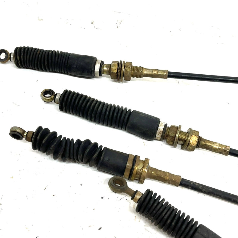 1987 Suzuki Quadrunner 4WD LT4WD OEM Shift Cable Set 58690-19B01 AS28