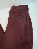 New Vintage Red Lee Polyester Pants #2610861 3A-48
