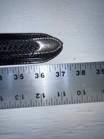 New Black Genuine Leather 3D Tooled And Pendent 30” Belt #2030 JJ-152