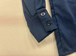 New Kids Fenton Navy Blue Long Sleeve Button Up Size 2 LL-14