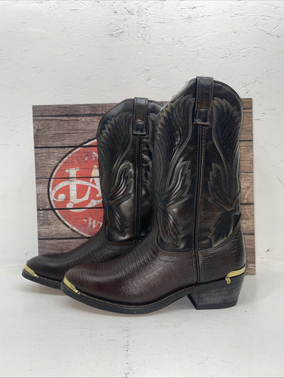New Men’s Brown Laredo Cowboy Boots. 68082 8 E W. 2-30