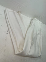 New Vintage White Dickson Jenkins Polyester Pants SS-81