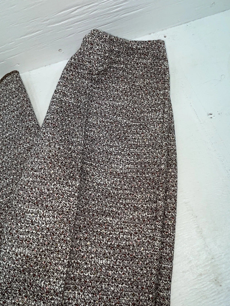 New Vintage Brown Speckled Panhandle Slim Polyester Pants #1246 VV-116