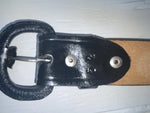 New Black Genuine Leather Western Express 52” Belt #209 NN-99