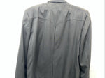 New Men’s Black Circle S Dress Coat 48L #CC1929 WW-55