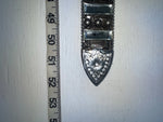 New Black Genuine Leather Nocona Silver Bling XL Belt #N3489201 NN-118