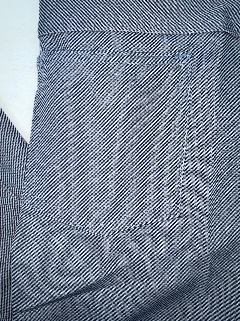 New Vintage Black Speckled Miller Polyester Pants #2624 3A-47