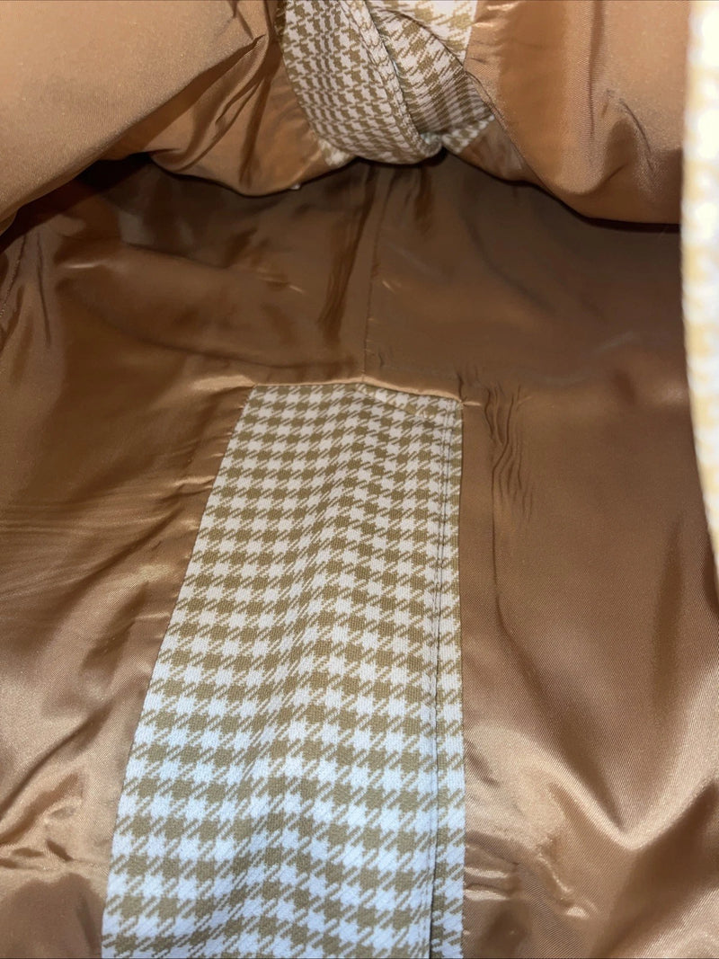 New Men’s Pioneer Wear Tan Plaid Suit Jacket 42 #589 V-604