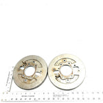 01 Honda ForemanRubicon 500 OEM Front Brake Backing Plate Set 45110-HN5-671 AH95