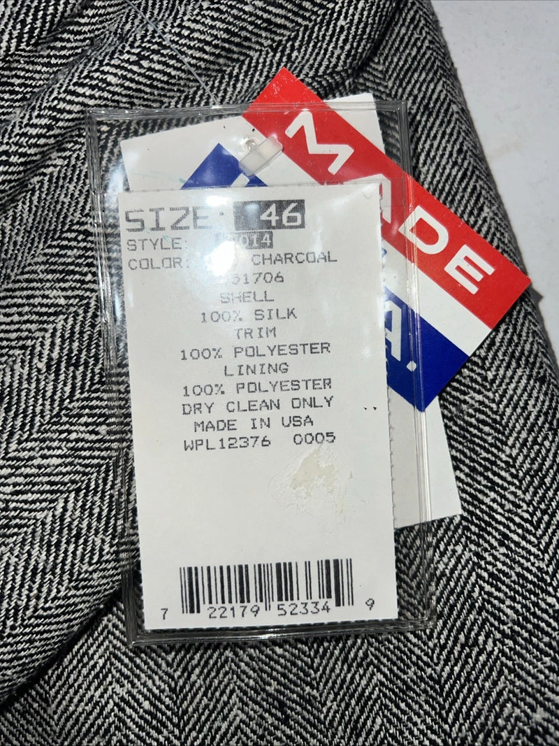 New Men’s Pioneer Wear Grey Suit Jacket 46 #12014 X-604