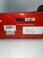 New Women’s Black EQUISTAR English Riding Boots. 467522 8.5 8 1/2 W. 12-6