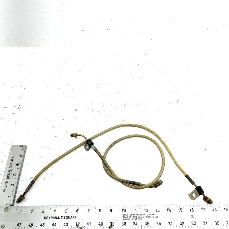03-04 Polaris Magnum 330 4X4 OEM Front Lower Brake Line Set 1910474 AP218