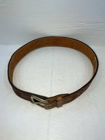 New Brown Genuine Leather Tex Tan Tooled 30” Belt #1638B JJ-160