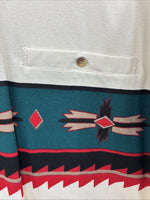 New Men’s Cumberland Multiple Color Western Design Short Sleeve Polo Medium K-52