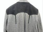 New Men’s Circle S Gray Suit Jacket 52L #24244 V-600