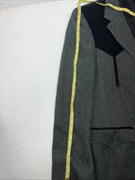 New Men’s Circle S Grey Suit Jacket 48L #24244 Y-608