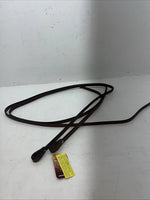 New Tough 1 Medium Oil 5/8” X 6” Double Stitched Leather Split Reins #439966 Y-9