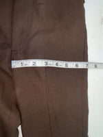 New Vintage Brown Dickson Jenkins Polyester Pants #5991 3A-107