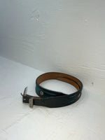 New Blue Genuine Leather 28” Belt JJ-12