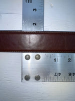 New Brown Genuine Leather Nocona 28” Belt #0713544 Z-159