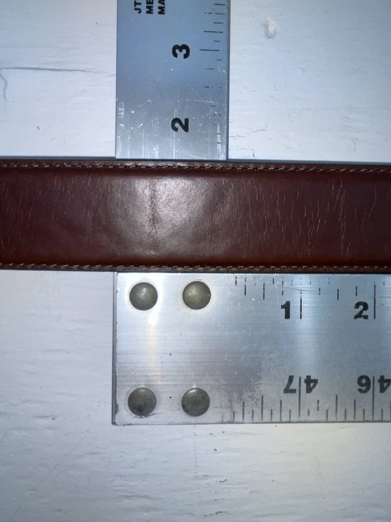 New Brown Genuine Leather Nocona 28” Belt #0713544 Z-159