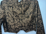 New Women’s Gold 1849 Authentic Ranchwear Western Short Show Jacket Medium G-607