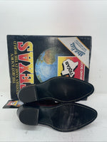 New Men’s Red Texas Brand Cowboy Boots. M 37310 D. 6-70