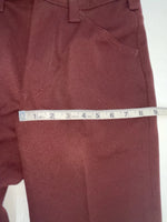 New Vintage Red Lee Polyester Pants #2004061 ZZ-22