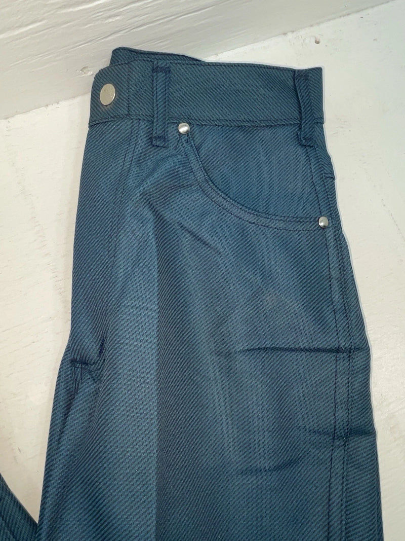 New Vintage Blue Miller Polyester Pants #2624 VV-65