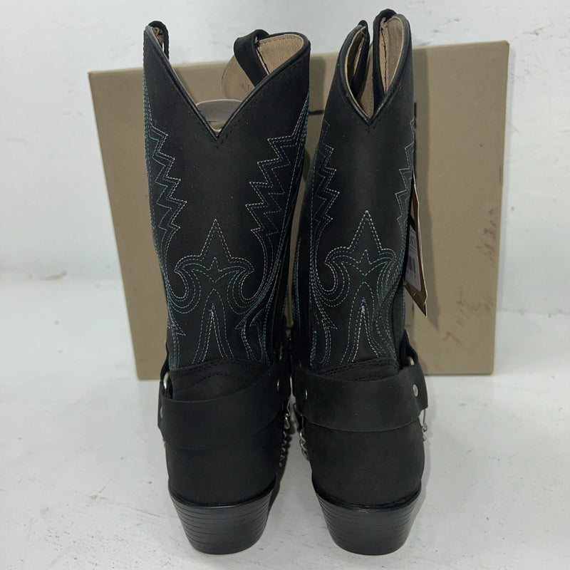 New Women’s Black Smoky Mountain Cowboy Boots. 3283 Y 5.5 5 1/2. 20-25