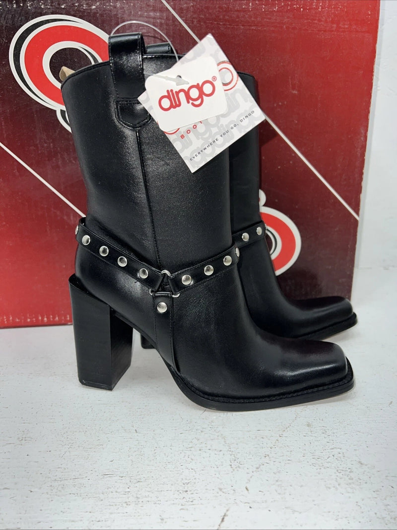 New Women’s Black Dingo Cowboy Boots. DIO2270 6.5 6 1/2. 19-114