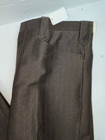New Vintage Brown Circle S Polyester Pants #CS5091 SS-13