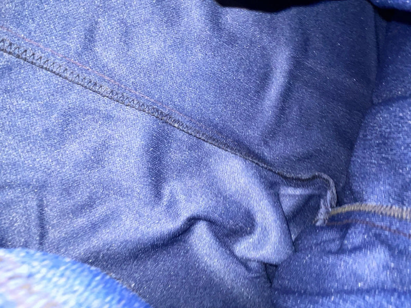 New Vintage Blue Polyester Pants XX-32