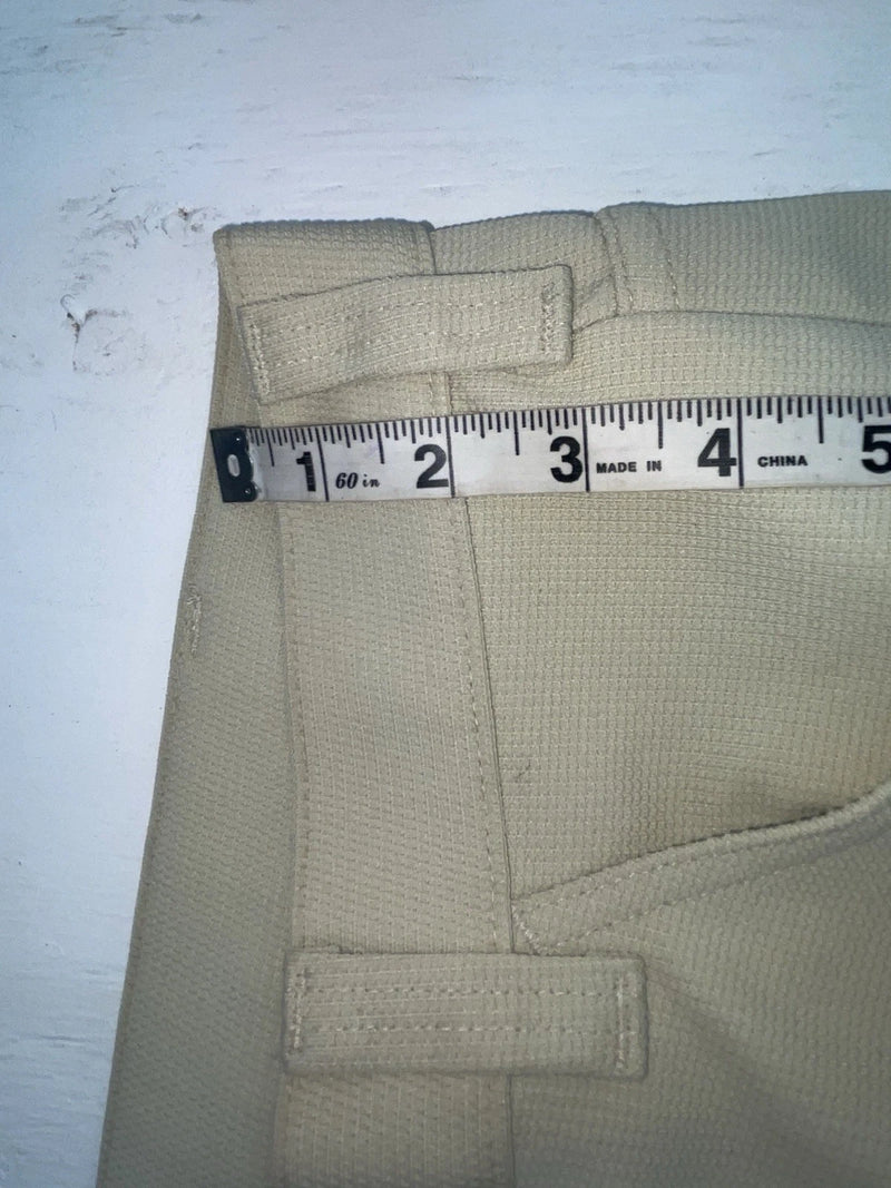 New Vintage Cream Lee Polyester Pants #2084612 ZZ-18