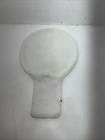 New Tough 1 White Wool Saddle Seat Cover #30-1001 PP-15