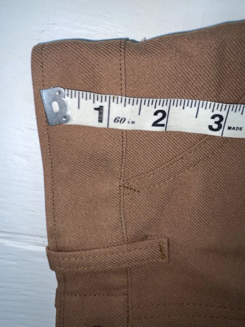 New Vintage Brown Dickson Jenkins Polyester Pants #5515 VV-102