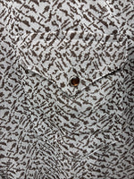 New Men’s Miller Brown Designed Long Sleeve Pearl Snap 17 X 33 XL T-6
