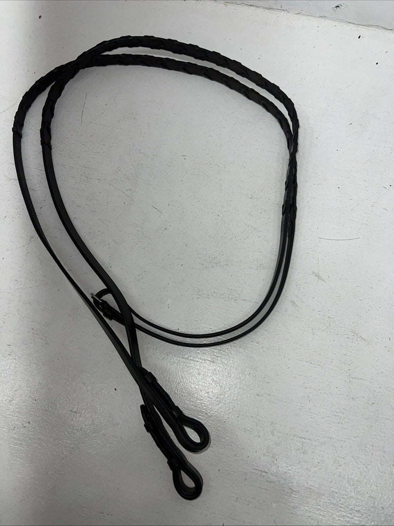 New EQUIROYAL Brown English Snaffle Bridle Full #21-9556-7-0 BB-13