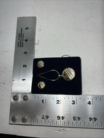 New Women’s Montana Silver Star And Stripe Necklace And Earring Set. JS615 A-29