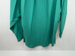 New Women’s Green H Bar C Long Sleeve Button Up Shirt 3B-32