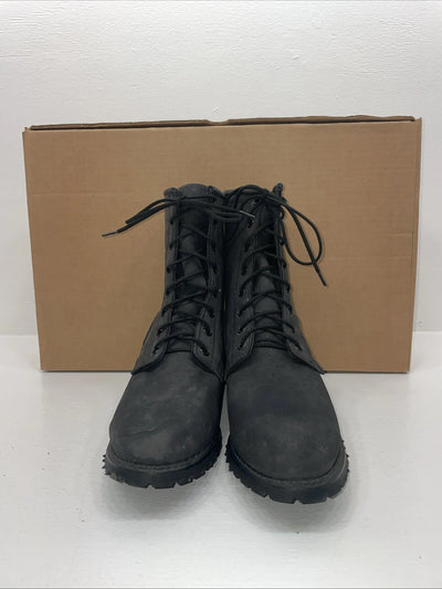New Women’s Gray Lace Up Capezio Cowboy Boots. L 540 8 M. 17-104