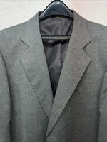 New Men’s Gray HbarC California Ranchwear Dress Coat 42R WW-54