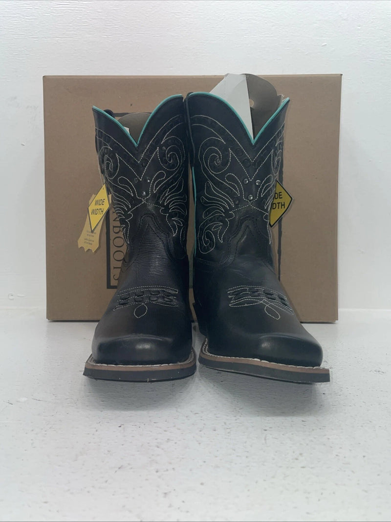 New Women’s Black Smoky Mountains Cowboy Boots. 6062 8.5 8 1/2 W. 15-51