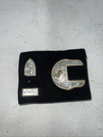New Women’s Award Design Bull Rider Buckle Set. SRS47304 A-76