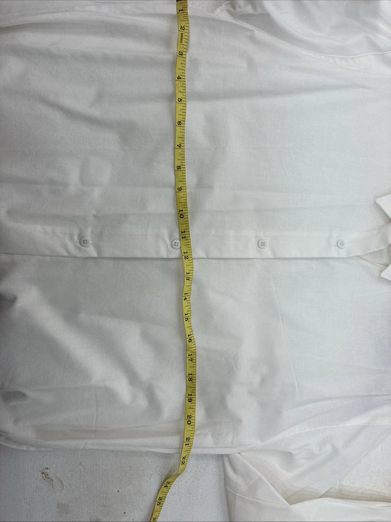 New Women’s Cricket Creek White Long Sleeve Button Up Size Large TT-84