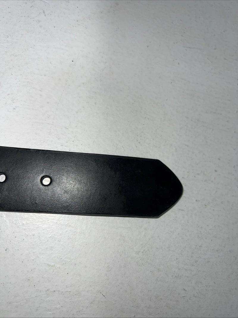 New Badger Black Genuine Leather Belt 34” #B3000 W-16